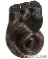 Body wave hair weft