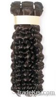 Indian remy hair  weft--Water wave