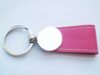 Leather key chain