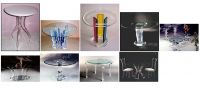 Round Acrylic Table /dinner table/tea &coffe table/business table/hote