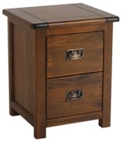 2 Drawer Bedside Cabinet