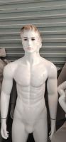 Jolly Mannequin-new Designed Male Mannequin With White Glossy Finish, Realistic Facial Appearance, Making Up Display, Sculptural Head Zd1