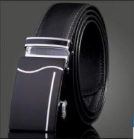 Men's belt high-grade automatic buckle belts leisure business leather belt manufacturer provides straightly