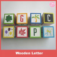 Wooden Letter Blocks