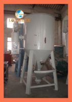Plastic granules drying and mixing machine
