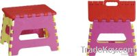 plastic folding stool