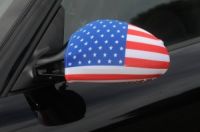 Car Mirror Socks, American Flag