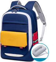 Sapphire Blue Casual Pillow Backpack Schoolbag