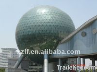 roof dome Steel Space Frame Dome with Glass Roof - Prefabricate domes