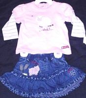 girls skirts & Tshirts - SETS