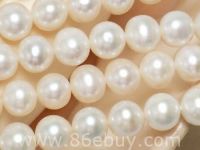 Wholesale 8-9mm A loose pearl strands