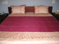 Bed Spread with matching pillow cover and cushion cover