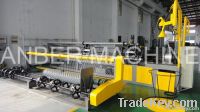 Chain link fence machine