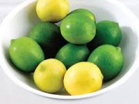 Fresh Lemons for sale / Green and Yellow lemon for sale