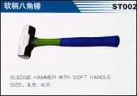 SLEDGE HAMMER WITH SOFT HANDLE