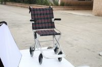 Aluminium transport wheelchair