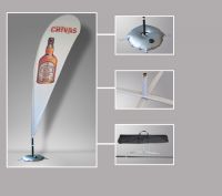 outdoor flying banner stand