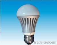 Die-casting Aluminum, 6W LED Globe Bulb, SMD3014 LED Lamp, B22