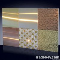 Decorative Stainless Steel Etching Finish Steel Sheet