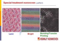Special treatment nonwoven-characteristic introduction