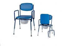 Blue Commode Chair