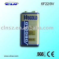 6F22/9V Zinc Carbon dry battery