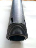 CNC process fine machining thread carbon fiber tube carbon fiber thread rod