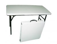 4FT Blow Molded Plastic Folding Table