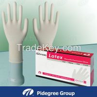 High Quality latex examination glove, Disposable Gloves