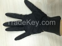 high quality disposable nitrile gloves blue purple black nitrile powder free examination gloves