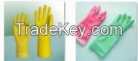 Latex Household Gloves Girlskitchen Gloves