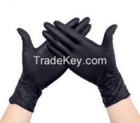 Mechanical Work Gloves Black Nitrile Gloves