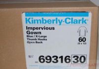 KIMBERLY CLARK 69316 XL IMPERVIOUS GOWNS CS/60