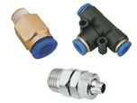 Pneumatic pipe fitting