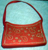 Hand Made Embroidery Cotton Ladies Bag