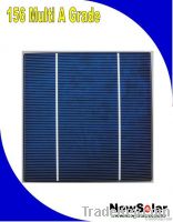 156 Multi 2BB A grade 15.80% solar cell