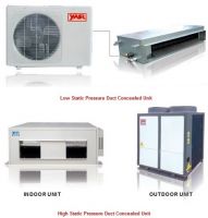Duct concealed unit (Low and high static pressure)