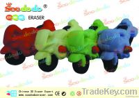 Soododo 3d Motorcycle Shaped Erasers