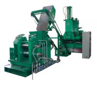 Mixing-extruding-sheeting line