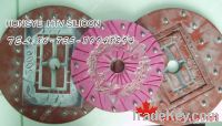 Lead-zinc Alloy Craft HTV Silicone Disc