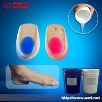 Transparent liquid silicone for Metatarsal Pad With Ring