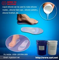 transparent rtv 2 liquid silicone for foot care pad product