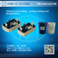 electronic potting liquid silicone for electronics module