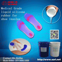 Translucent Liquid Silicone for foot health care silicone insole /silicone rubber pads
