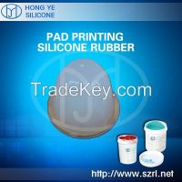 cheap RTV 2 pad prnting silicone for toys printing