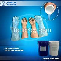 soft liquid silicone rubber for human body parts
