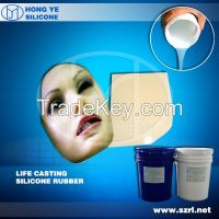 liquid silicone skin safe rubber for female silicone mask