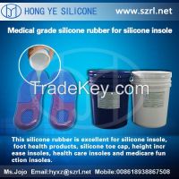 Transparent Liquid RTV2 Silicone For Footcare Insoles