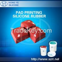 pad print silicone liquid for stationery