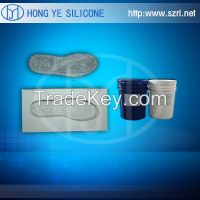 silicone RTV2  shoe sole mold fabrication rubber